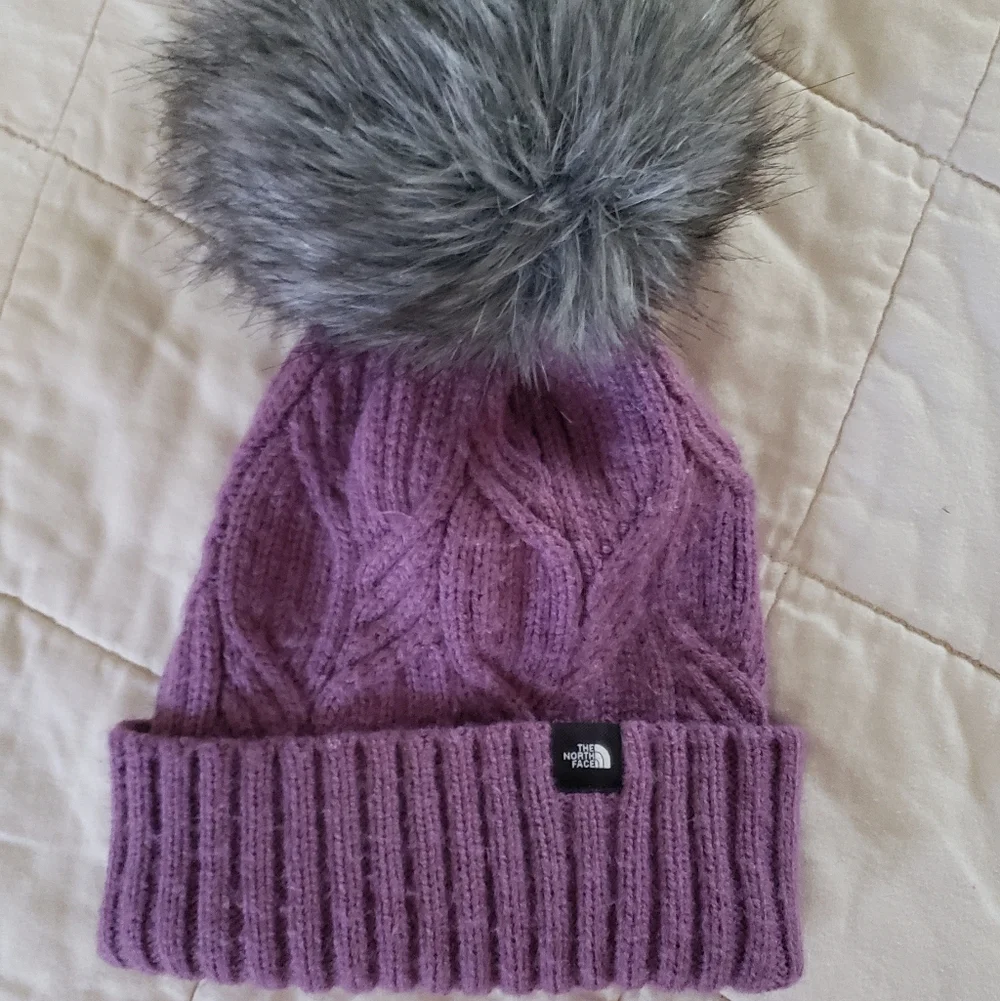 North Face Pom Beanie Kids Youth Hat